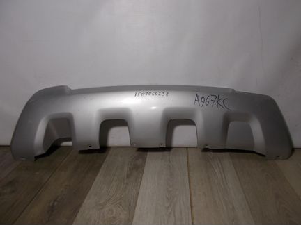 Накладка заднего бампера бу Renault Duster рестайл