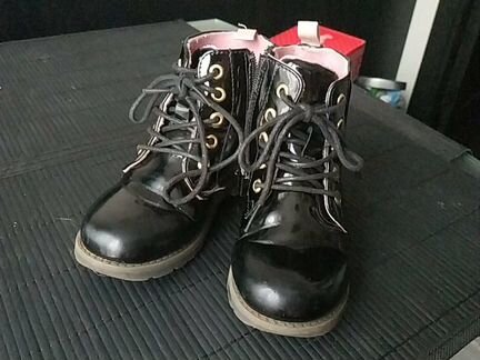 Ботинки на девочку осень весна minnie