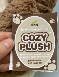 Игрушка-грелка warmies cozy plush щенок новый