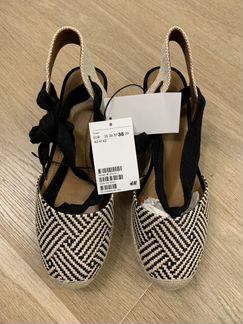 Новые Эспадрильи H&M размер 38 идут на 37