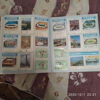 Альбом Панин с наклейками италия-90