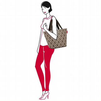 Сумка Reisenthel Shopper M diamonds mocha