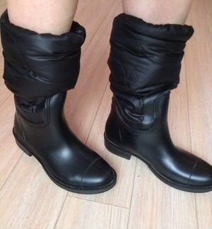 Сапоги жен. резина/полиуретан 38 р-р