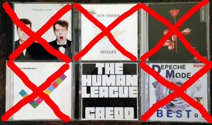 Импортные CD Blondie, Pulp, Travis, Madonna много