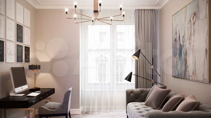 4-к квартира, 100 м², 38/51 эт.