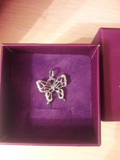 Серебряная подвеска с фианитами, Valtera