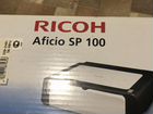 Лазерный принтер Ricon Aficio sp100 объявление продам