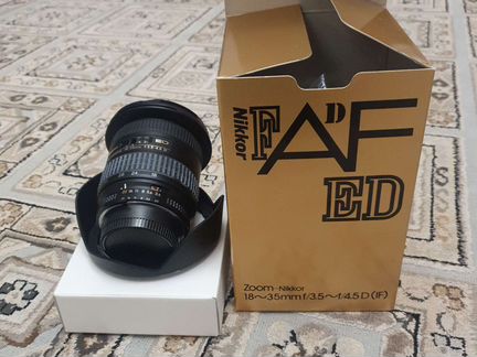 Объектив af nikon 18-35 3.5-4.5 D