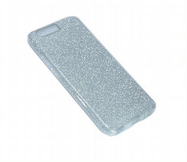 Чехол-накладка для huawei P10 jzzs Shinny 3в1 TPU серебро