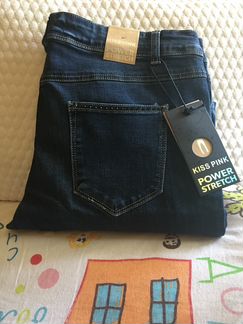 Джинсы kiss pink размер 56 новые