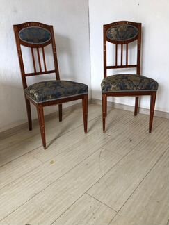 Парные стулья. Антикварные. После реставрации