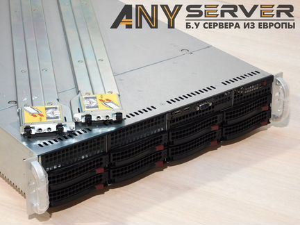 Сервер Supermicro 6027R 2xE5-2637v2 48Gb 8x3.5