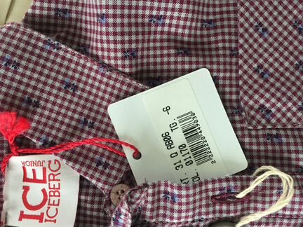 Новая рубашка Iceberg 6A