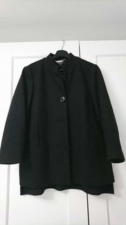 Пальто короткое, куртка - пальто чёрная женская me