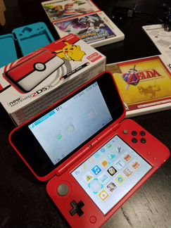 New Nintendo 2DS XL с играми Pokemon