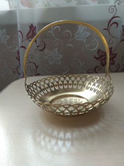 Серебряная конфетница, орешница СССР