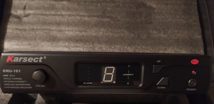 Радио микрофон karsect kru161 uhf 16 каналов