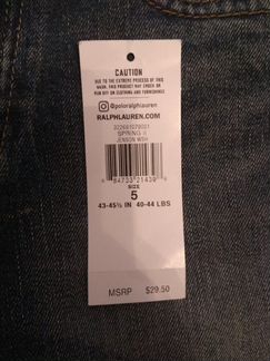 Шорты джинсовые Ralph Lauren
