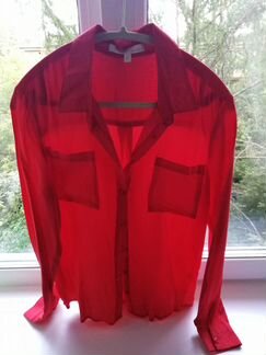 Рубашка/блузка красная