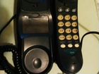Стационарный телефон б/у - рабочий, зеленый объявление продам