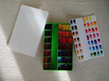 Кисти Белка, краски акварельные