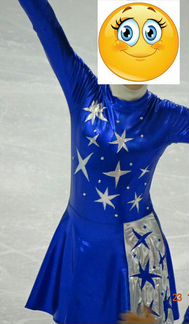 Платье для выступлений по фигурному катанию