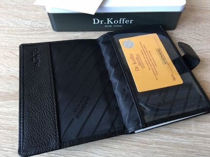 Обложка для документов из натуральной кожи